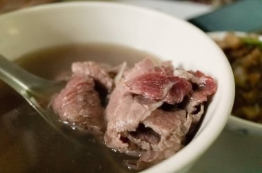 çiğ dana çorbası