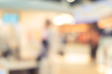 Alışveriş merkezinin soyut arkaplanı