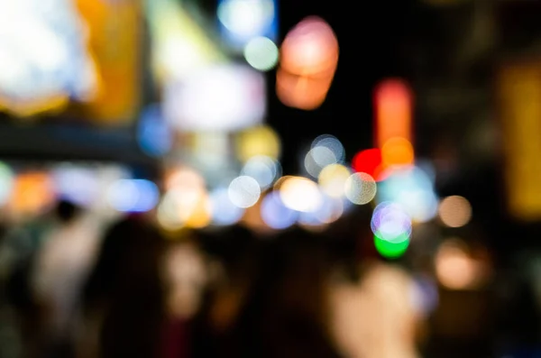 Soyut sığ odak derinliğindeki gece pazarı — Stok fotoğraf