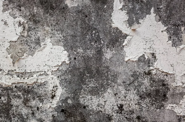 Mur de ciment avec texture fissurée à l'huile — Photo