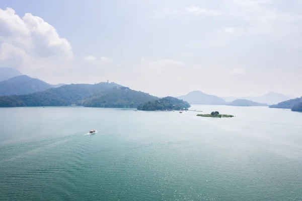 Ландшафт яхты на озере Сан Мун — стоковое фото