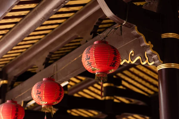 Berömda gamla gamla lung-Shan Temple — Stockfoto