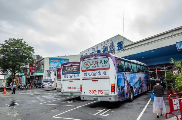 Taichung chaoma larga distancia estación de autobuses interurbanos —  Fotos de Stock