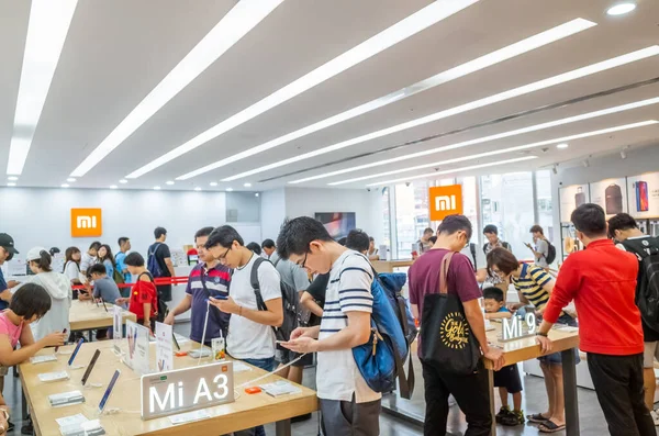 Branding del negozio Xiaomi — Foto Stock