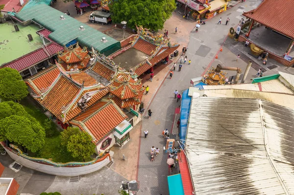 Berühmte Attraktion des zi nan Tempels in Zhushan — Stockfoto