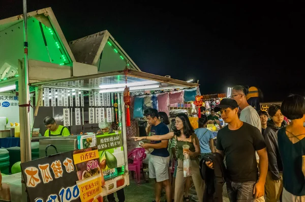 Berömd semester natt marknadsplats — Stockfoto