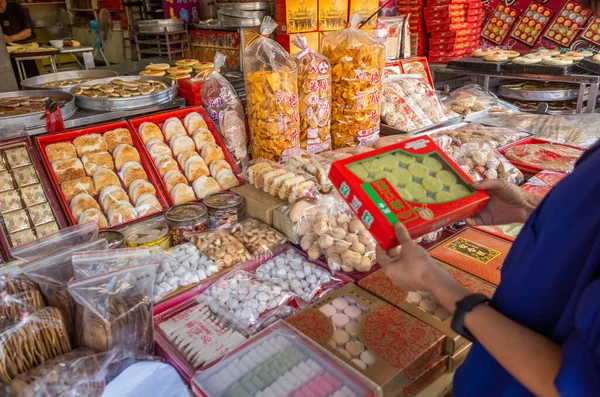 Traditionell snacks butik på Changhua — Stockfoto