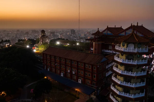 Чанхуа Тайвань Января 2020 Года Вид Воздуха Большую Статую Будды — стоковое фото