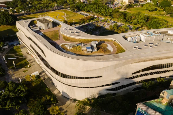 Taichung Taiwan Décembre 2019 Bibliothèque Nationale Information Publique Taichung City — Photo