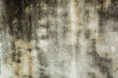 küflenmiş duvar arkaplanı, kirli beton duvarın grunge dokusu