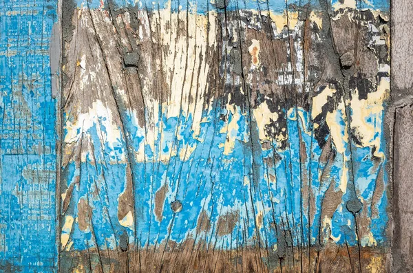 Vinobraní Textury Pozadí Starého Ošlehaného Dřeva Prkna Malované Barvou — Stock fotografie