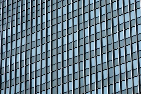 Futuristiska Affärsfönster Bakgrund Med Glas Ram Modern Stad — Stockfoto
