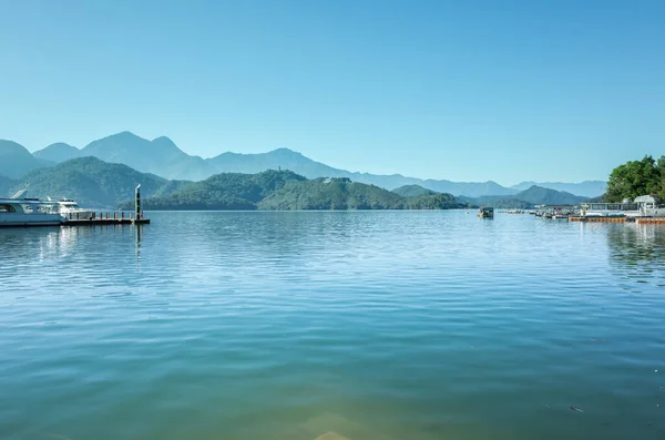 Landscape Sun Moon Lake Nantou Taiwan — Stock Photo, Image