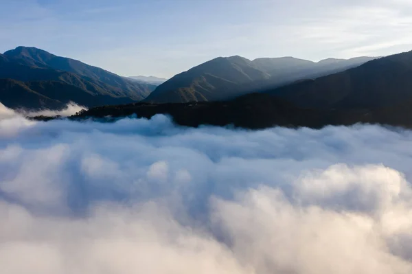 Εναέρια Άποψη Του Αστικού Τοπίου Puli Σύννεφα Πάνω Από Την — Φωτογραφία Αρχείου