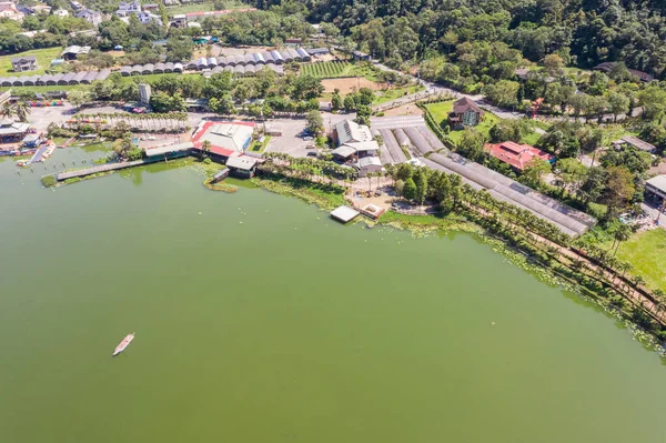 Puli Nantou September 3Rd 2019 Landscape Famous Lake Liyu Tan — Stock Photo, Image