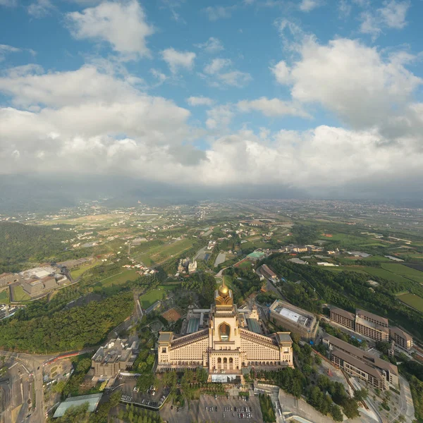 Puli Taiwan September 7Th 2019 Airview Chung Tai Chan Monastery — 스톡 사진