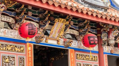 Nantou, Tayvan - 27 Eylül 2019: Nantou, Tayvan 'daki ünlü Atlantis Eğitim Akademisi eğlencesi