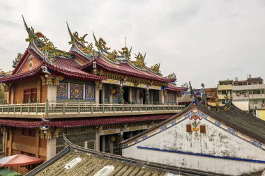 Nantou, Tayvan - 27 Eylül 2019: Nantou, Tayvan 'daki ünlü Atlantis Eğitim Akademisi eğlencesi