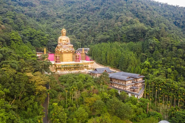 Puli Taiwan September 26Th 2019 Big Golden Buddhist Statue Puli — Stock Photo, Image