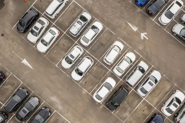 Taichung Taiwan September 27Th 2019 Aerial View Taichung Car Park — Stock Photo, Image