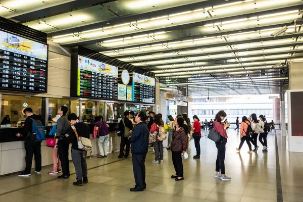 Taichung Taiwan November 21Th 2019 Taichung Train Station Taiwan — Stock Photo, Image