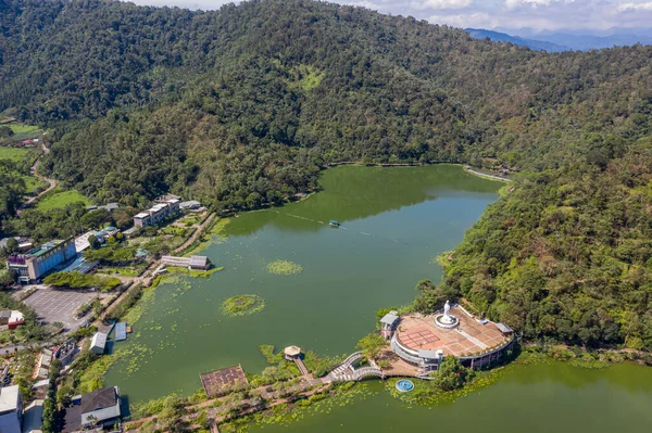 Puli Nantou September 3Rd 2019 Landscape Famous Lake Liyu Tan — Stock Photo, Image