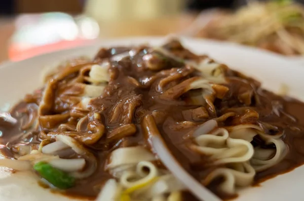 台湾の伝統料理 ゴマペースト麺 — ストック写真