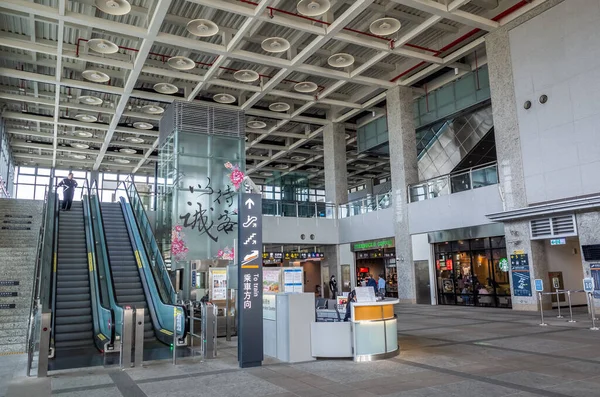 Мяолі Тайвань Листопада 2019 Інтер Сучасної Архітектури Тайванської Високошвидкісної Залізниці — стокове фото