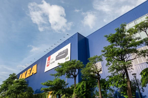 Taichung Tajvan Június 2020 Ikea Superstore Híres Bútorbolt Szupermarket Taichung — Stock Fotó