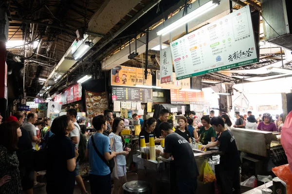 Taichung Taiwan Juli 2020 Taichung Tweede Openbare Traditionele Marktplaats Beroemde — Stockfoto