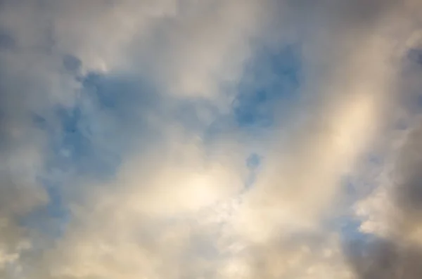 Nuages Blancs Sur Ciel Bleu Fond Nature Sur Ciel — Photo