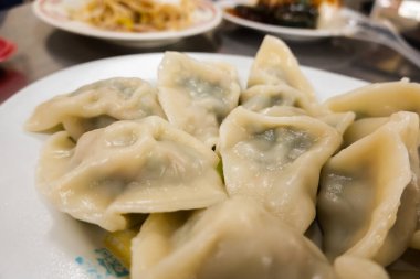 Haşlanmış Jiaozi, Tayvan Çin mantısı.