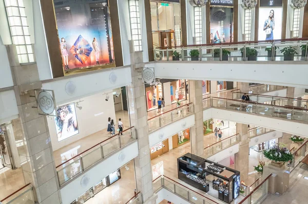 Taipei Taiwan Mai 2019 Intérieur Publicité Taipei 101 Shopping Mall — Photo