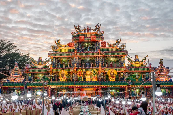 Nantou Tajwan Grudnia 2019 Karnawał Poświęcenie Taoizmu Shuili Odbywają Się — Zdjęcie stockowe