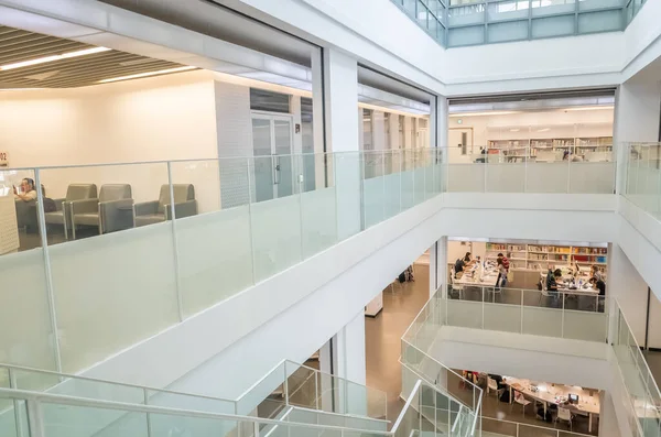 Nueva Taipei Taiwán Agosto 2019 Interior Biblioteca Principal Ciudad Nueva — Foto de Stock