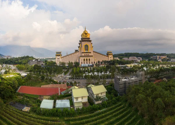 Puli Taiwán Septiembre 2019 Vista Aérea Del Monasterio Chung Tai — Foto de Stock