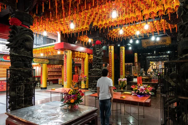 Taichung Taiwán Abril 2020 Famoso Templo Guangtian Templo Fundador Del — Foto de Stock