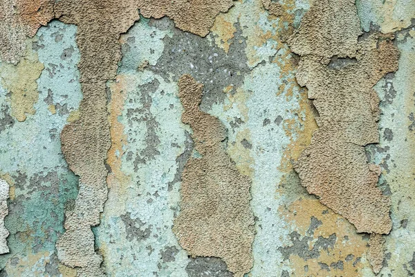 Sfondo Muro Cemento Con Texture Colorata Sporca Incrinata — Foto Stock