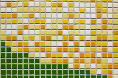 canlı seramik seramik arkaplan mimariyi dekore eder