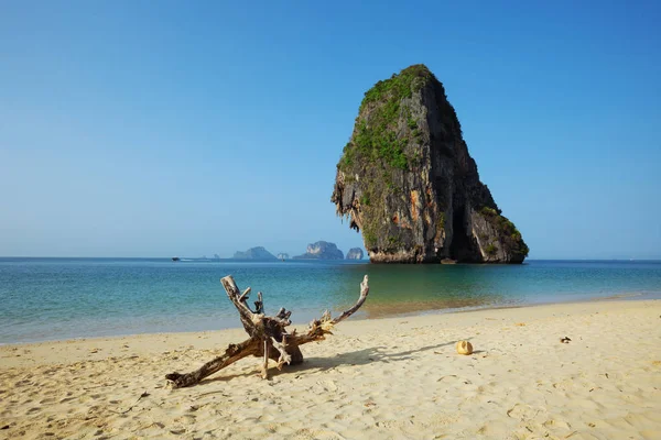 Exotické Tropické Pláže Skály Moři Krabi Thajsko — Stock fotografie