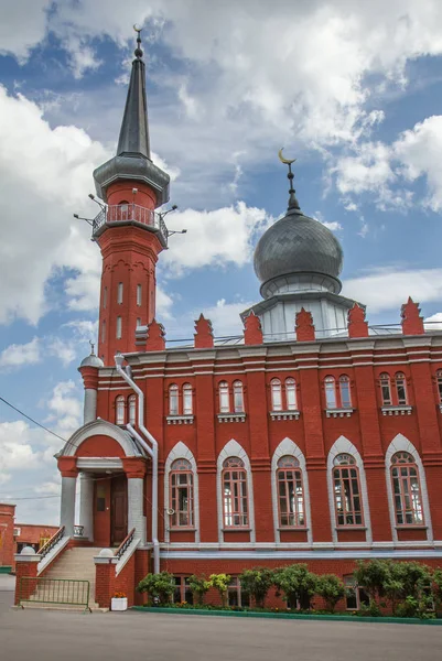 Piękne Zaktualizowane Katedry Meczetu Niżny Nowogród Rosja — Zdjęcie stockowe