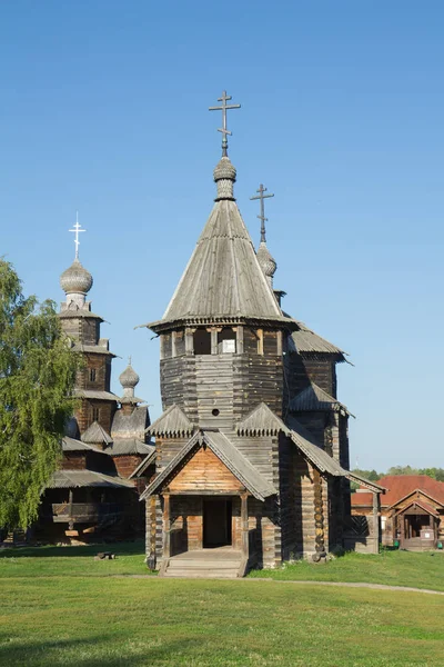 Деревянная Церковь Воскресения Христова Построена 1776 Году Суздаль Россия — стоковое фото