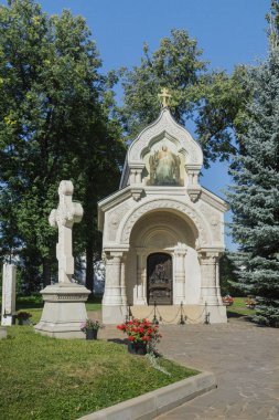 Marbl Spaso-Euthymius Manastırı Suzdal'ın gelen Prens Pozharsky Memorial ve Anıtı çapraz