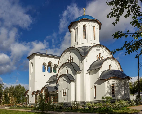 Igreja Serafim Sarov Nizhny Novgorod Entrada Uma Fábrica Mecânica Rússia — Fotografia de Stock