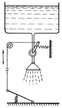 Duşta suyun ekonomik kullanımı. Kalem çizimi