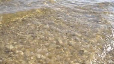 okyanus dalgaları kenarı gündüz, ağır çekim