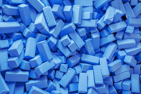 Які Блакитні Піни Кубоїди Фон — стокове фото