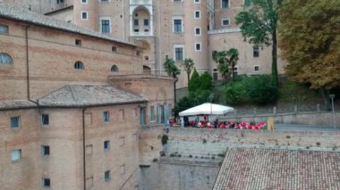 Urbino, İtalya'nın antik mimari