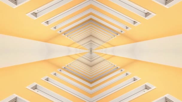 Portes blanches motif kaléidoscope créatif  