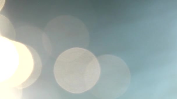 Stilvolle Bokeh Lichter Textur Als Hintergrund — Stockvideo